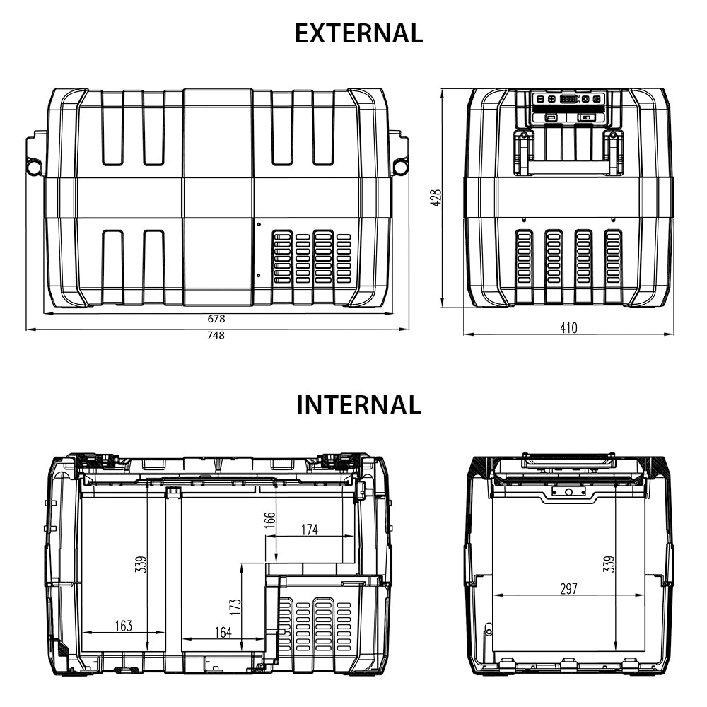 TravelMate 43L Dual Zone Fridge/Freezer 7 TravelMate 43L Dual Zone Fridge/Freezer - Image 5