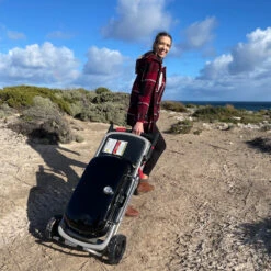 Weber Traveler 'OCEAN BLUE' Portable Gas Barbecue -Camping Promotion Store traveler13 10290dc7 fd11 40d0 8226 24573eb8d58a