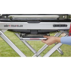 Weber Traveler 'OCEAN BLUE' Portable Gas Barbecue -Camping Promotion Store traveler7 366d063e 997f 4b40 84aa 127a0608a150