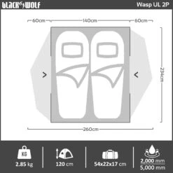 Wasp UL2 Hiking Tent -Camping Promotion Store wasp2
